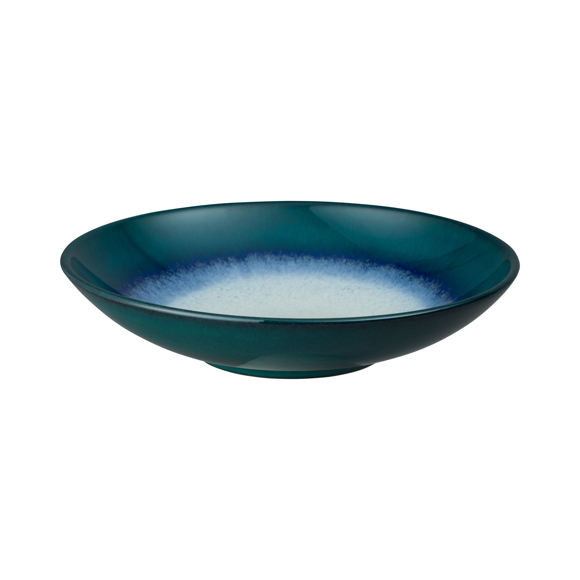 Product photograph of Statement Ombre Green Medium Serving Bowl Seconds from Denby Retail Ltd